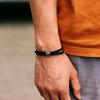 Noter New In Mens Bracelet Vintage Viking Braclet Homme 4mm Nylon Cord Chain Braslet Adjustable Leisure Accessories Pulseira