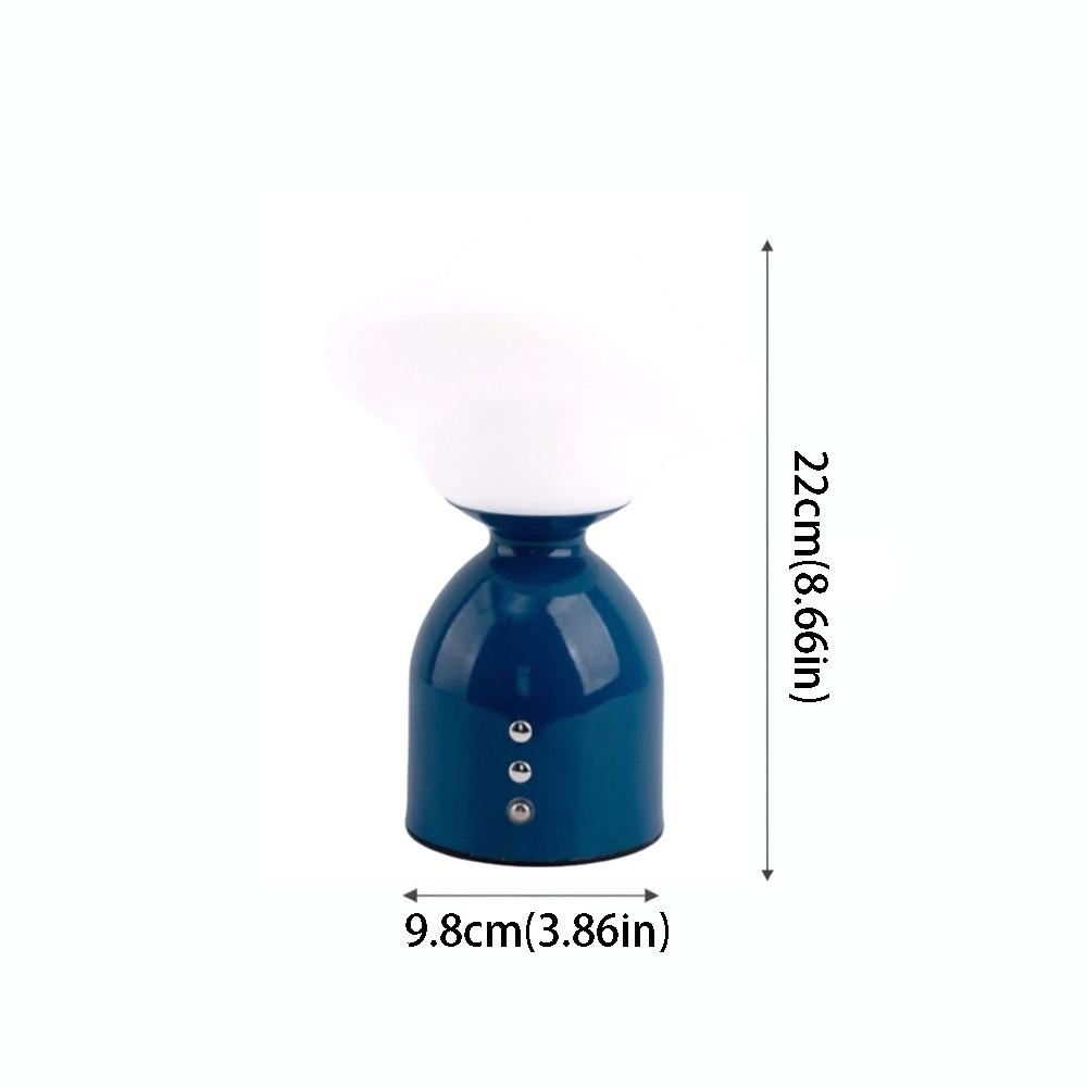 Touchable Dimming Night Light Modern Minimalist Creative Decorative Atmosphere Lamp Type-C Rechargeable Cartoon Design