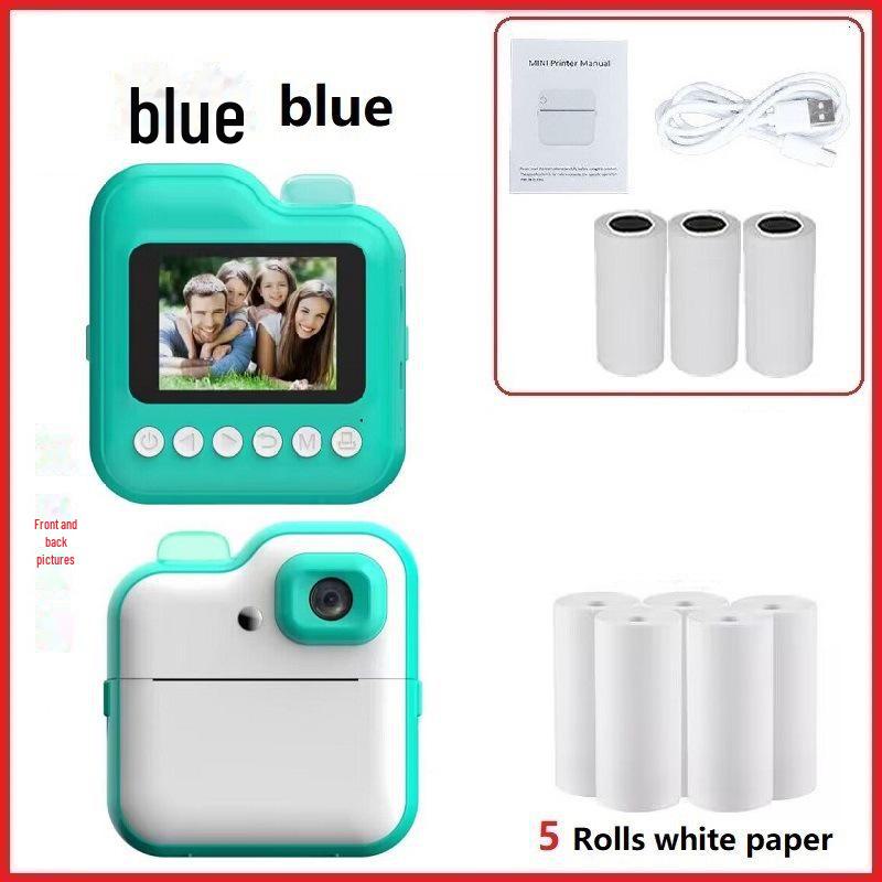 Q5 Mini Impressora Polaroid Transfronteiriça e Câmera Digital para Crianças - Impressão de Fotos em Alta Definição.