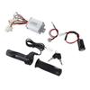 24V 250W Elektrofahrrad Bürstenmotor Controller Gasdrehgriff Kit mit Ladeanschluss Elektrisches Türschloss