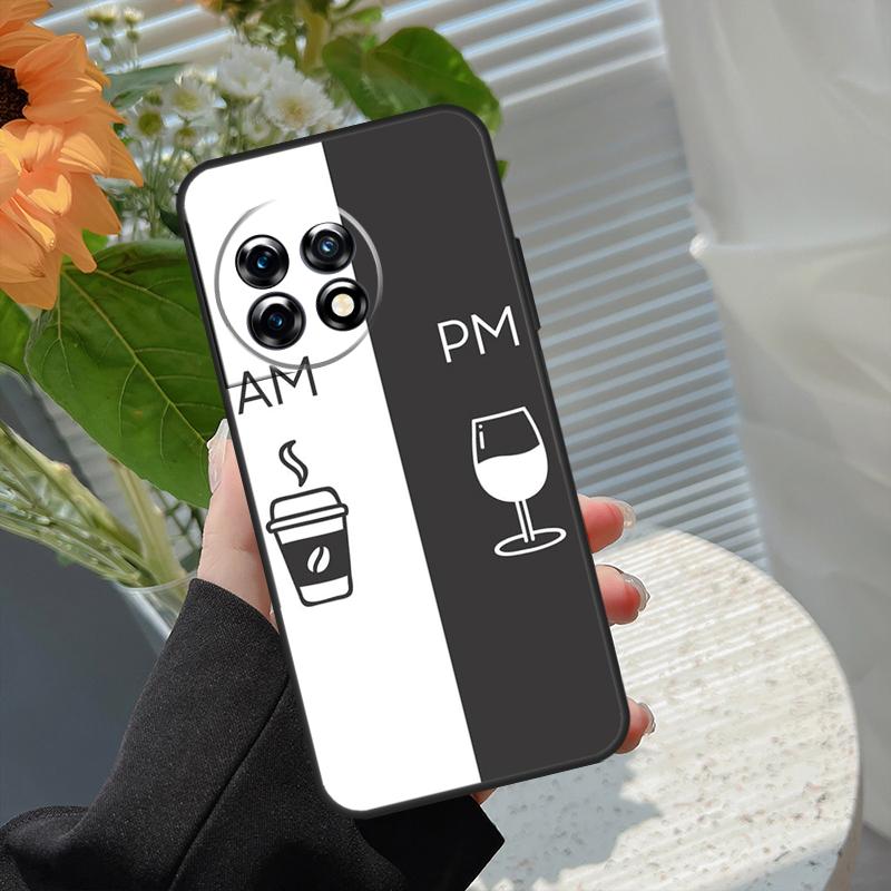 

Coffee Wine Cup Case For OnePlus 15 15R 13 13T 13R 12 12R 11 10 10R 10T 8T Nord 5 CE 4 2 3 Lite N20 N30 Cover OnePlus Nord CE5