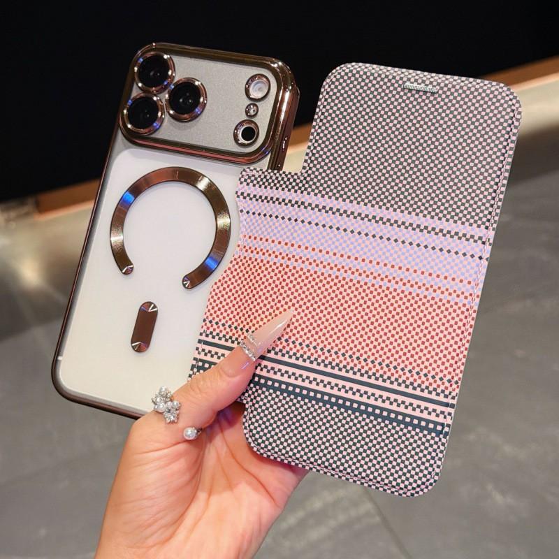 Magnetic Flip Cover Case IPhone 18 Pro Max 17 16 With Card Slot Premium PU Leather Wallet Stand Shockproof