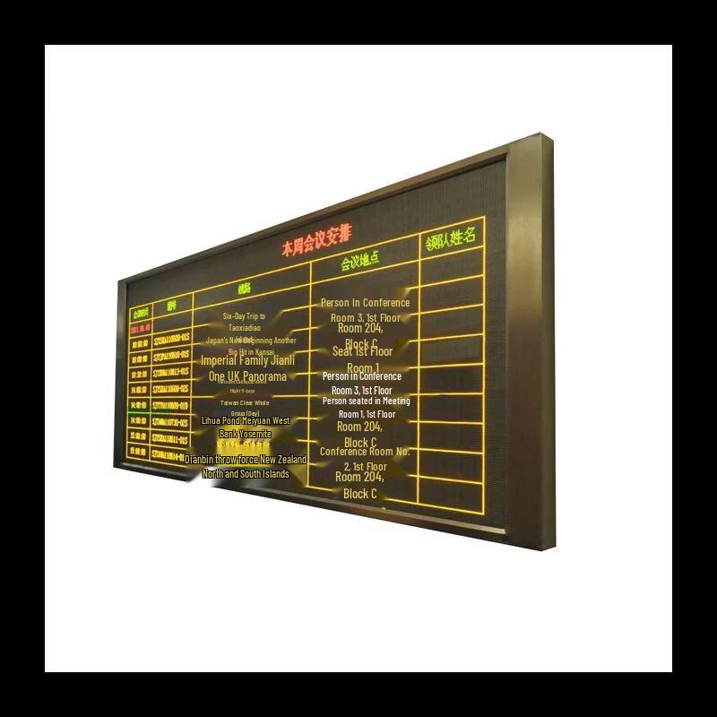 Lofit P3.75 Single/Dual Color LED Advertising Display CN plug (adapter included)