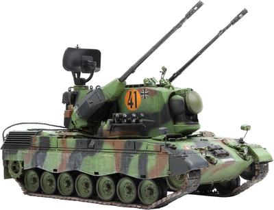 Meng Model German Federal Army Gepard Gun Plastic Model Kit 1/35 Self-Propelled Anti-Aircraft A1/A2 MENTS-030