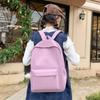 Casual Large Capacity Backpack Fashionable Girls Color College Student Backpack Travel Backpack