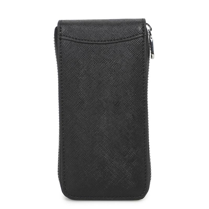 

Genuine Leather Storage Case Portable Travel Watch Cases Handmade Portable Jewelry Accessory Organizer Box for Men Women чорний