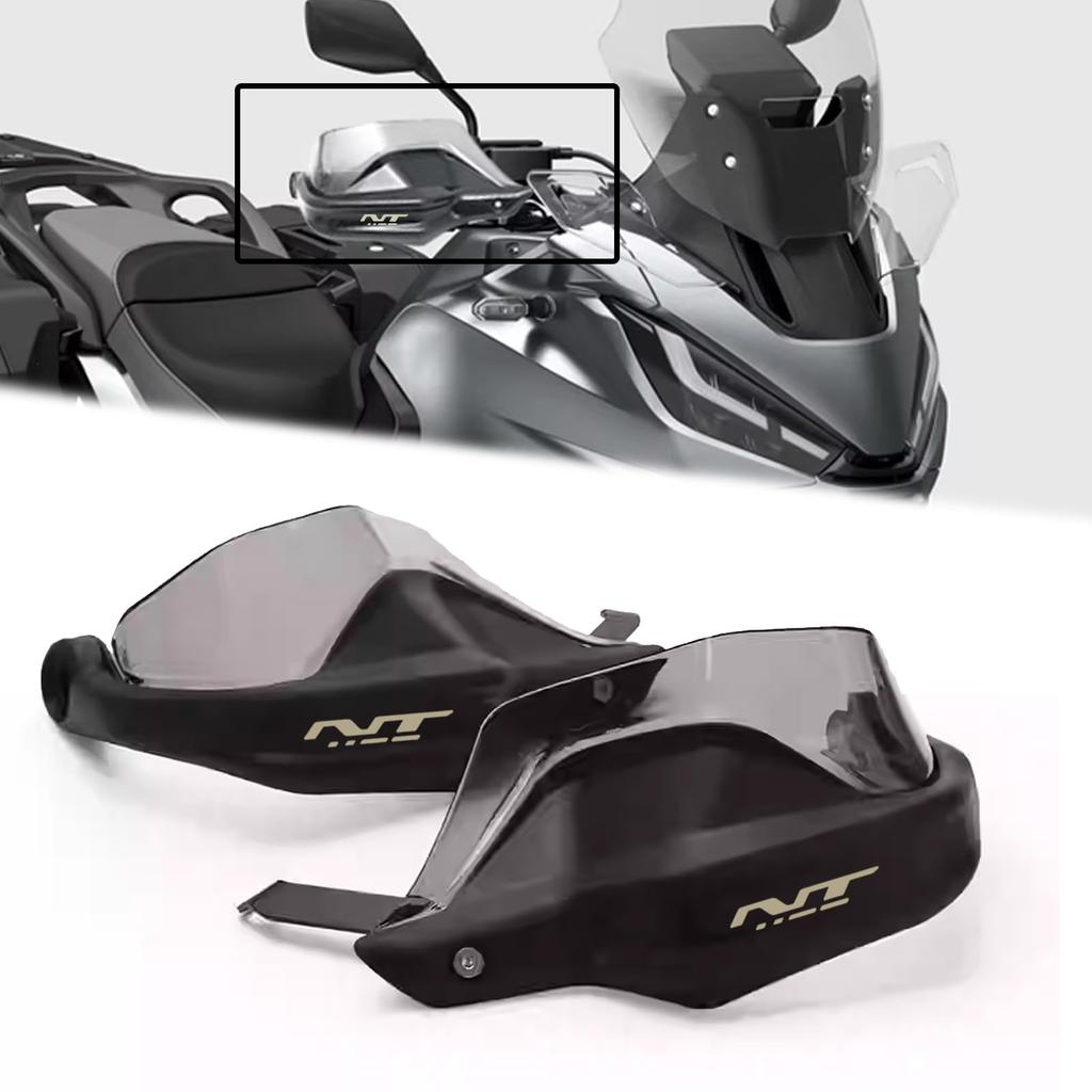 MAORANG NT1100 Motorcycle Hand Handlebar Handguard Protective Cover 2022-2025 Guards, Windshield, (Smoke Gray) [Used]