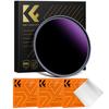 K&F CONCEPT Novo Filtro Solar ND1000000 Filtros de Densidade Neutra Sólida de 20 Paradas para Fotografia de Eventos Celestes 28 Revestimentos Múltiplos Nano-X