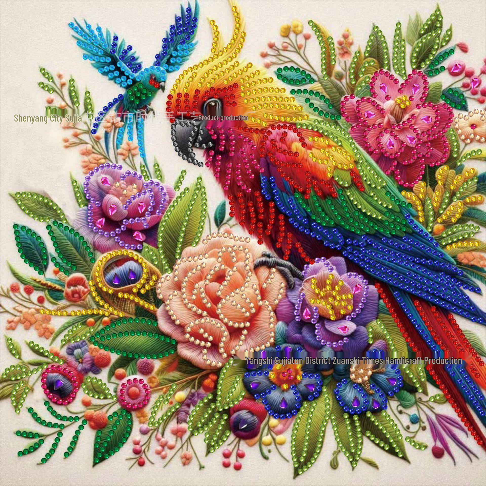 

Набір для алмазної вишивки спеціальної форми «Зроби сам» для прикраси спальні, кабінету або вітальні