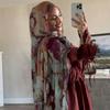 S Cotton Modal Long Scarf For Floral Printed Watercolor Muslim Hijab Scarf Breathable Soft Ramadan 180*70Cm