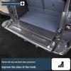 Carbon Fiber End Plates: Scratch Protection for Zeekr 9X Trunk Door