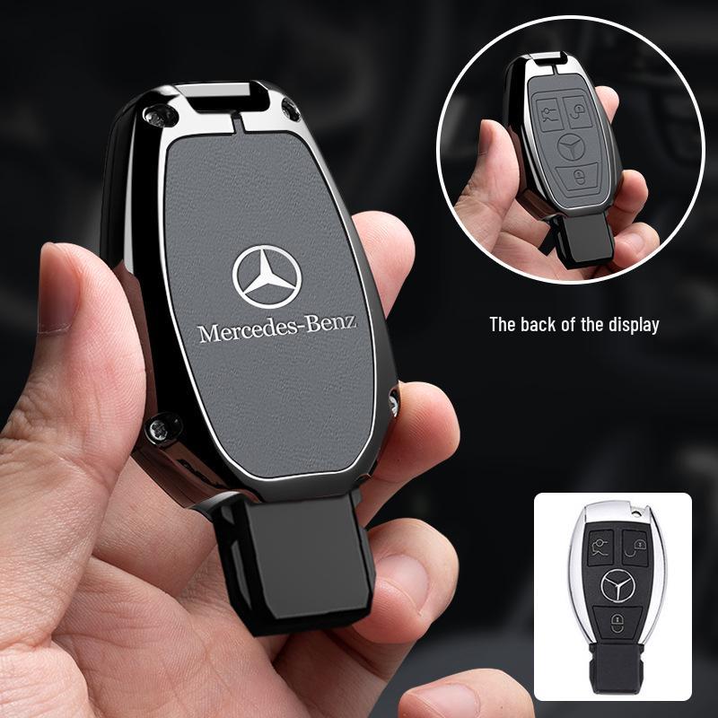 Mercedes High-End Schlüsselhülle für E300L, C260L, GLC, A200L, GLB, GLE