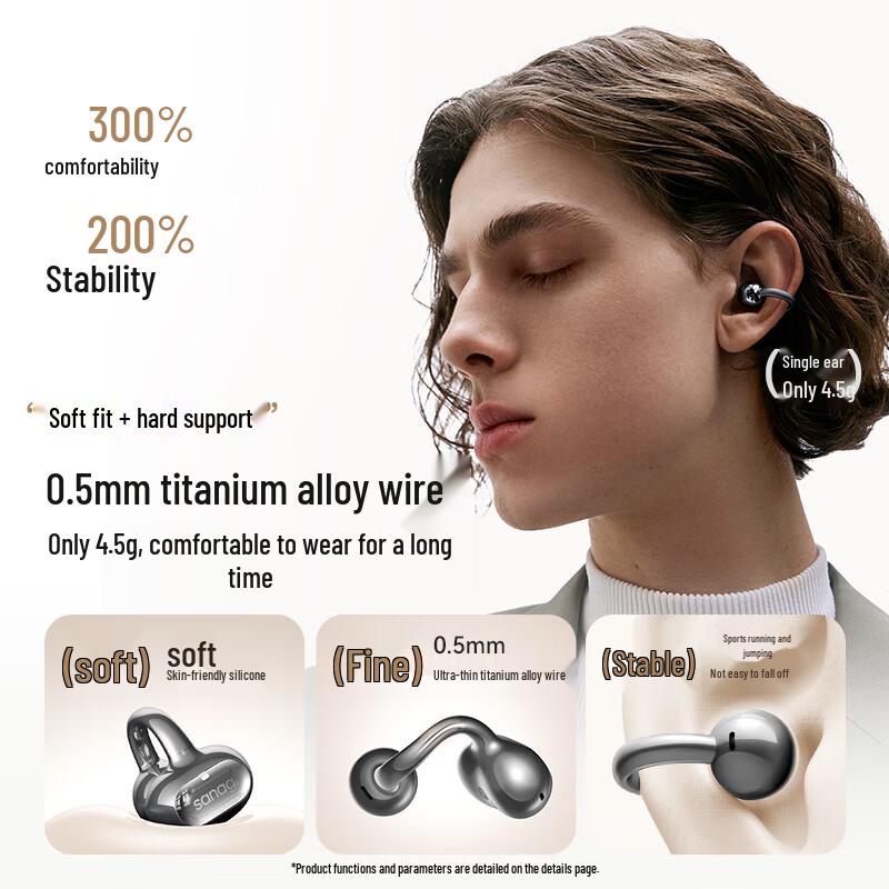 SANAG S8S AI Open-Ear Sport Bluetooth Headset