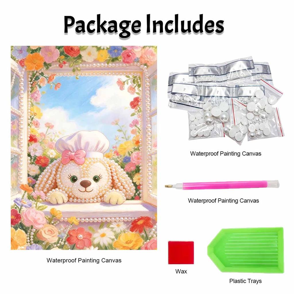 Disney Pearl Painting Painting Kit Adorable Bear Home Decor Handmade GiftsDIY Diamond Art