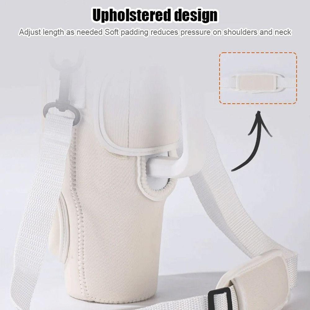 With Shoulder Strap Water Bottle Carrier Bag Water Cup Accessories for 40oz Tyeso Bottle Camping