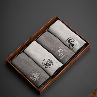 Water Absorption Tea Towel Tea Cloth Thickened Coffee Table Cloth Zen Teaware Towel Cotton Linen Rag Pad Tea Table Accessories