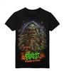 Camiseta Preta de Algodão Troll Tamanho S-4XL Camiseta Unissex