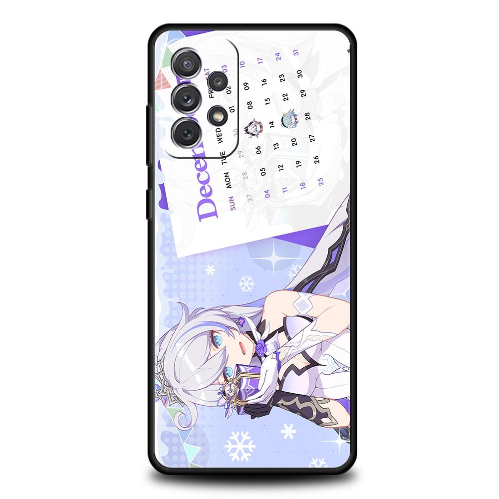 Honkai Impact 3rd Anime Game Case For Samsung A24 A12 A14 A32 A50 A70 A20E A20S A10 A10S A22 A30 A40 A34 A54 A42 A52 A04s Cover