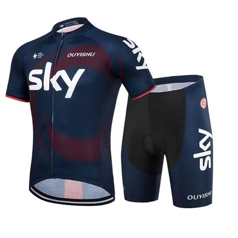 Men Women Cycling Jersey Short Sleeve Quick Dry Breathable Mountain Road Bike Sport Shirt Summer