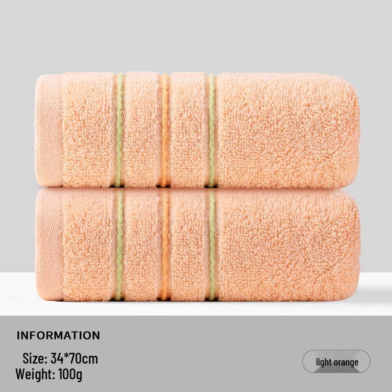 Thickened Soft Absorbent Cotton-Poly Face Towel - Gift for Home Use