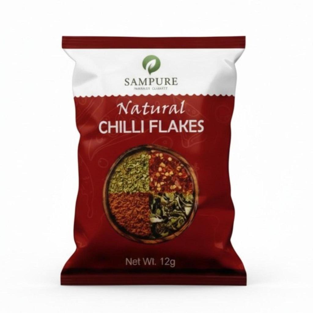 Přírodní chilli vločky 7g(Balení 12)