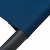 vidaXL Sun Lounger with Sun Canopy and Cushion Blue