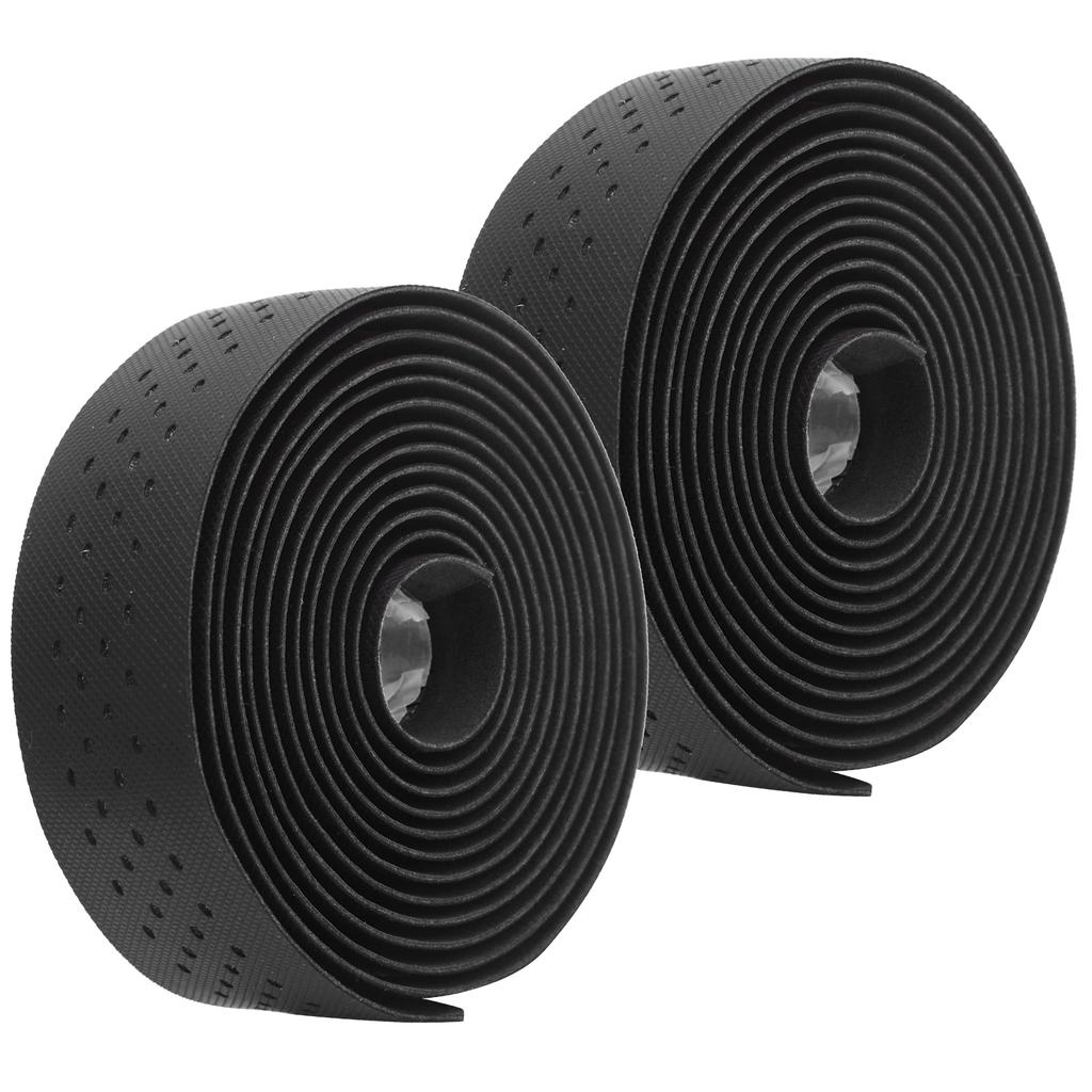 1 Pair Road Bike Handlebar Tape with Non Slip Texture Bicycle Bar Tape Cycling Accessory(Black )