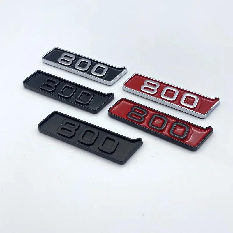 1 Stück ABS Auto 3D Aufkleber 700 800 900 Seitenaufkleber für Brabus G-Klasse W463 W205 G63 G65 G700 G800 G900 Heckklappen-Emblem Umrüstung Styling