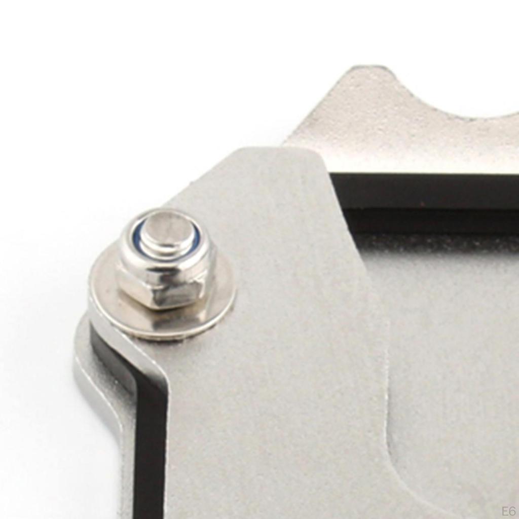 Motorcycle Kickstand Pad Enlarger Support Plate Modified Part Easy Installation Side Pillar Enlarged