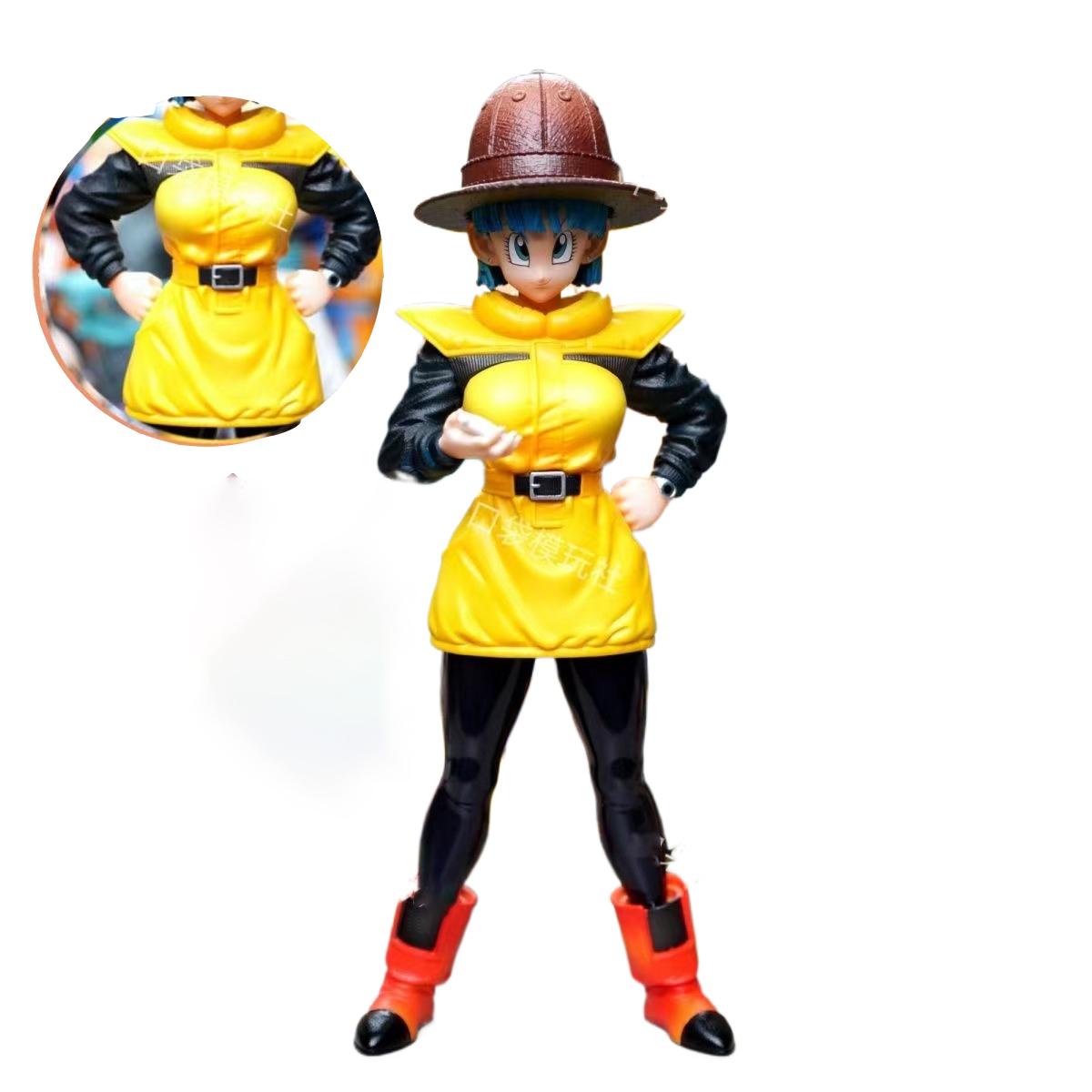 

Anime Drogan Boll Z Bulma Figure Bulma Action Figure 23cm Pvc Statue Collectible Model Toys Gifts