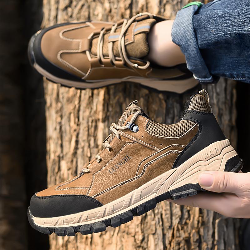 Safety Work Shoes Steel Head Anti-smash Construction Comfortable Shoes Indestructible Non-slip Sneakers Breathable Footwear