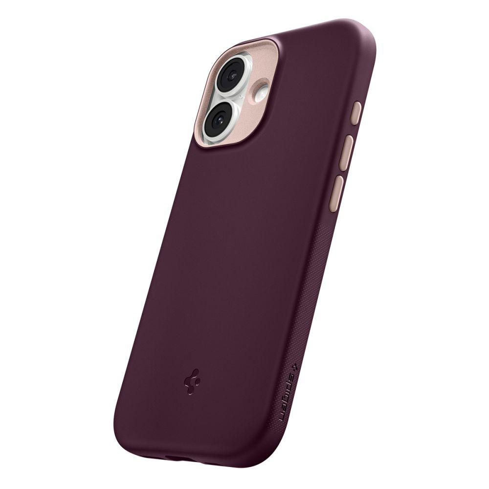 Etui case pokrowiec na iPhone 17 MagSafe Nano Pop Mag - bordowe