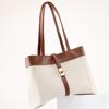 Large-capacity Commuter Women's Bag, Work Bag, Fashionable Tote Bag, New Cowhide Underarm Bag