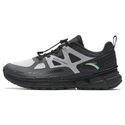 Scarpe Funzionali Outdoor Comode con Ammortizzazione degli Urti Resistenti a Taglio Basso Scarpe da Uomo Grigio Nero 112338860-3
