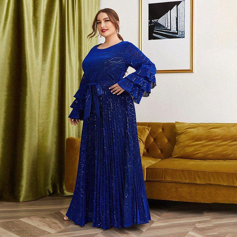 

Plus Size Wedding Dress Long Party Evening Ball Birthday Dress Picture Color--Jy2018 0 XL
