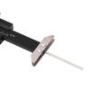 Brake Disc Depth Gauge Caliper 0.1mm Accuracy Metric 0‑60mm Portable Brake Disc Depth Measuring Ruler Compact Auto Repair Tool