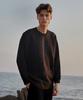 Philovisnop Cable Knit Sweatshirt_Black
