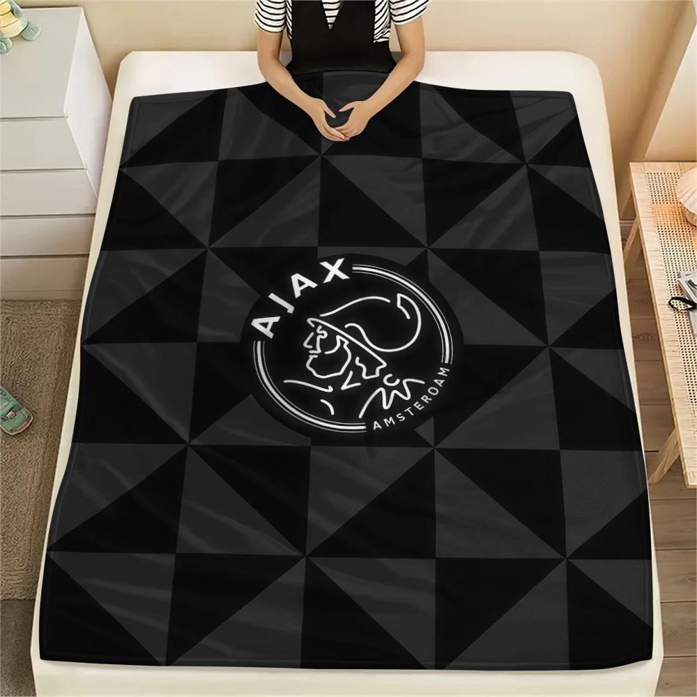 AFC Ajax Amsterdam FlAannel Blanket, High quality Comfortable for All Seasons, Home Decor, Warmth and Comfort
