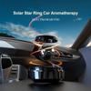Solar-Powered Rotating Car Aromatherapy Diffuser Innovative Scent Dispenser with Long-Lasting Fragrances Enhances Dashboard