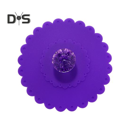 

Недеформируемая крышка чашки, термо- и морозостойкая, удобная крышка для домашнего использования, стеклянная чашка для напитков фиолетовый