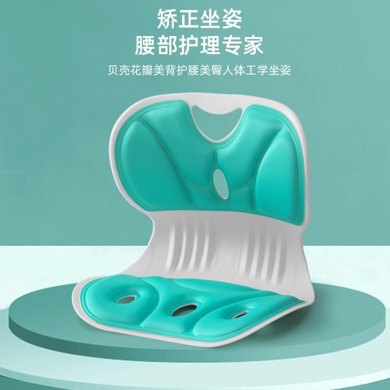 Ergonomic Lumbar Support Cushion Office Chair Posture Correction Seat Pad