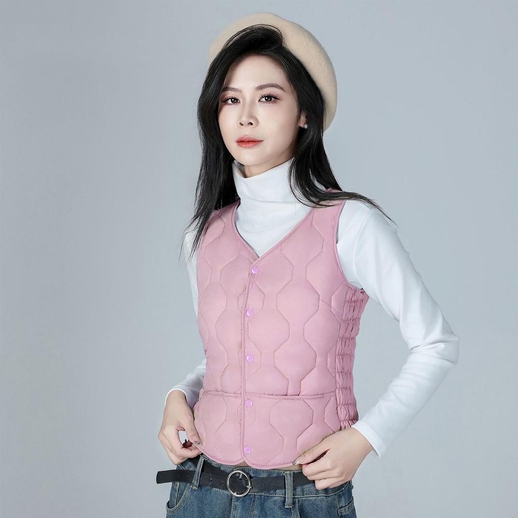 Short Autumn and Winter Velvet To Keep Warm, Wearing A Vest Inside, Slim-fitting Mother's Waistcoat Looks Thin