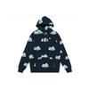 CLOT Sweatshirt Unisex Navy Blue CTHD21AU3003-NY