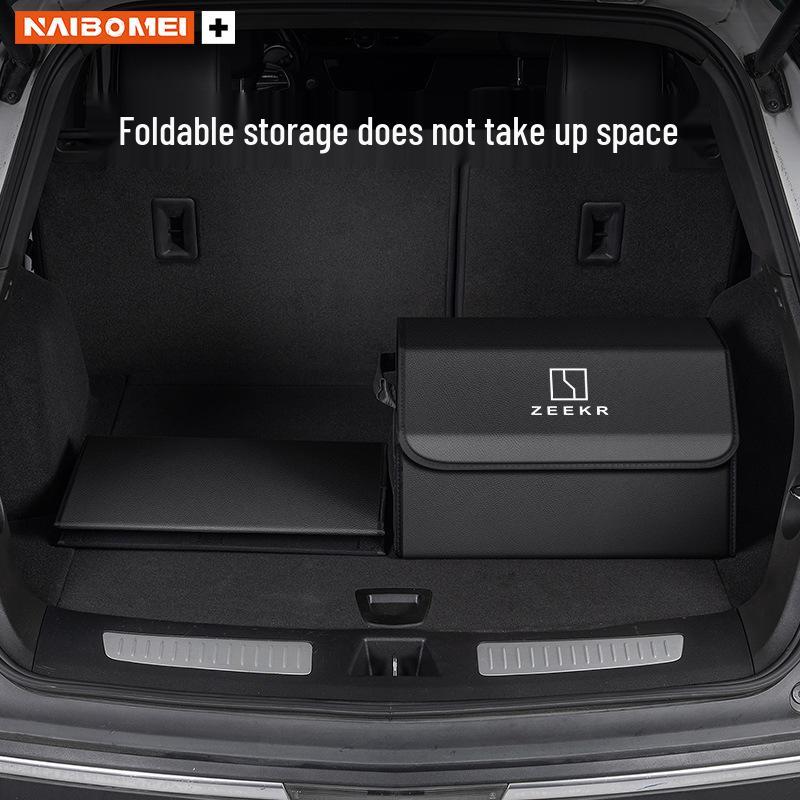 Zeekr 001/X/009 Trunk Storage Box – In-Car Storage & Decorative Organizer