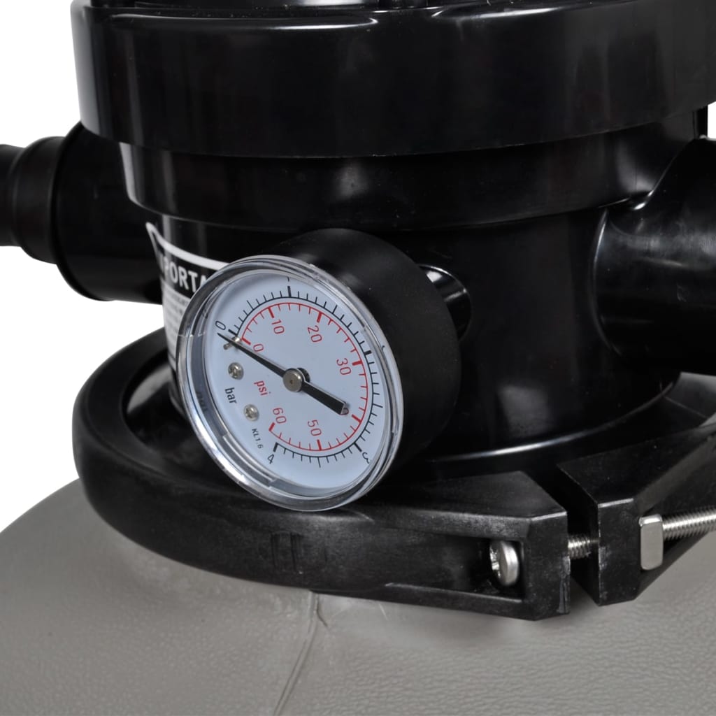 Vidaxl Sandfilterpumpen, 2 Stück, 600 W, 17000 L/H