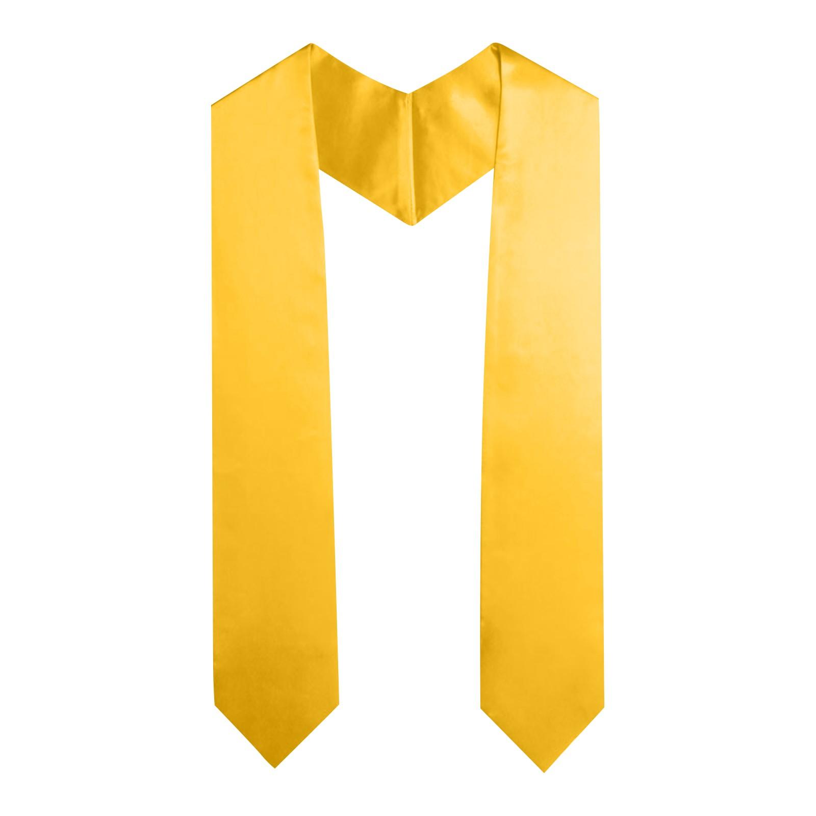 

College Student Honor Ribbon Bachelor Graduation Cape One Size жёлтый