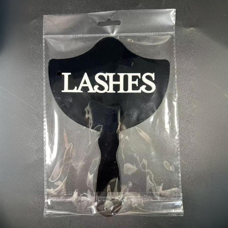 Eyelash Technician Photo Prop Acrylic Handheld Mirror Lash Beauty Cards For Social Media Lash Salon Lash Extension Displaytools