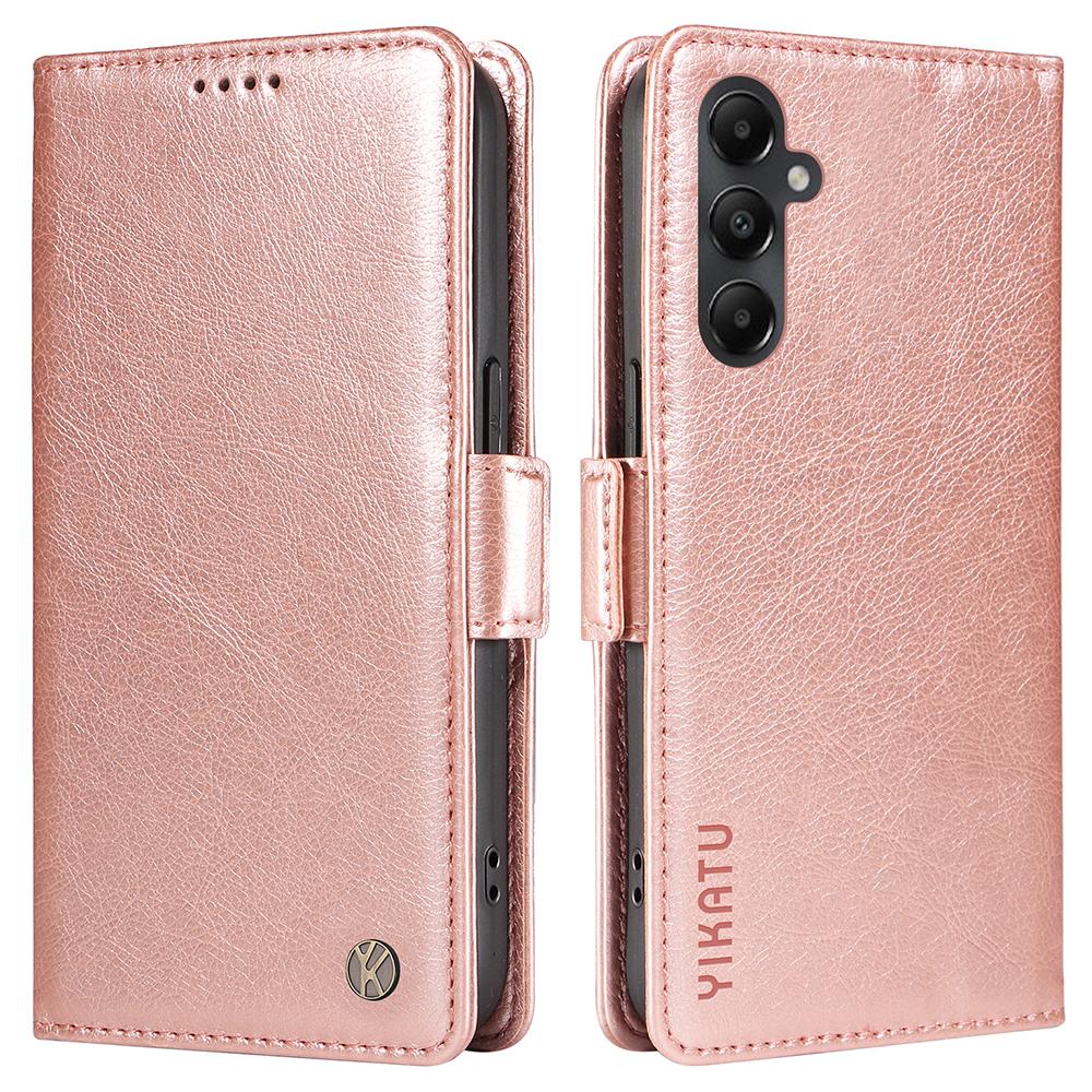 YIKATU YK-007 For Samsung Galaxy A24 4G (162.1 X 77.6 X 8.3mm) Case Wallet Leather Phone Cover