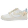 Air Force 1 7 Leather Thermal Coverage Low Top Skateboard Shoes Men's Beige Yellow CW2288-111(TeamR-)