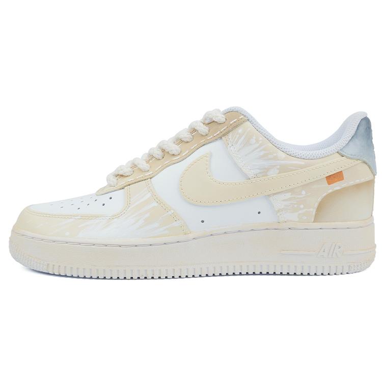 

Nike Air Force 1 7 Leather Thermal Coverage Low top Skateboard Shoes Men s Beige Yellow CW2288-111(TeamR-) 40